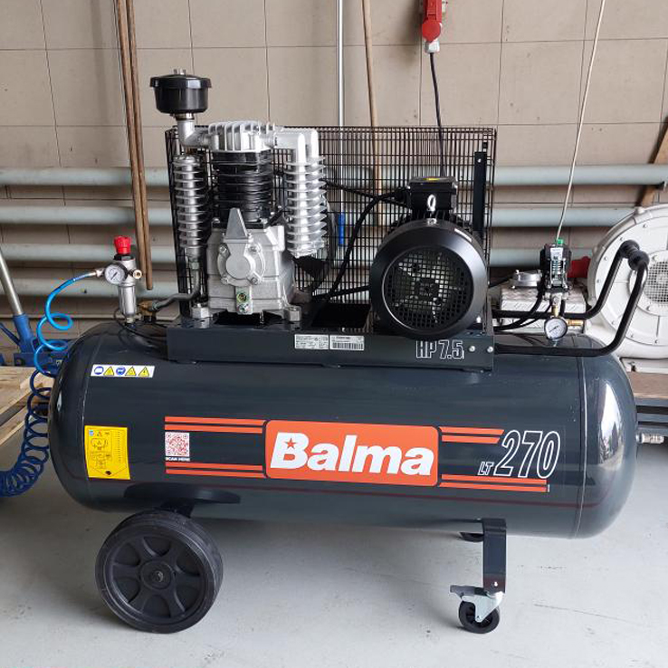 Pístový kompresor Balma 7,5/270